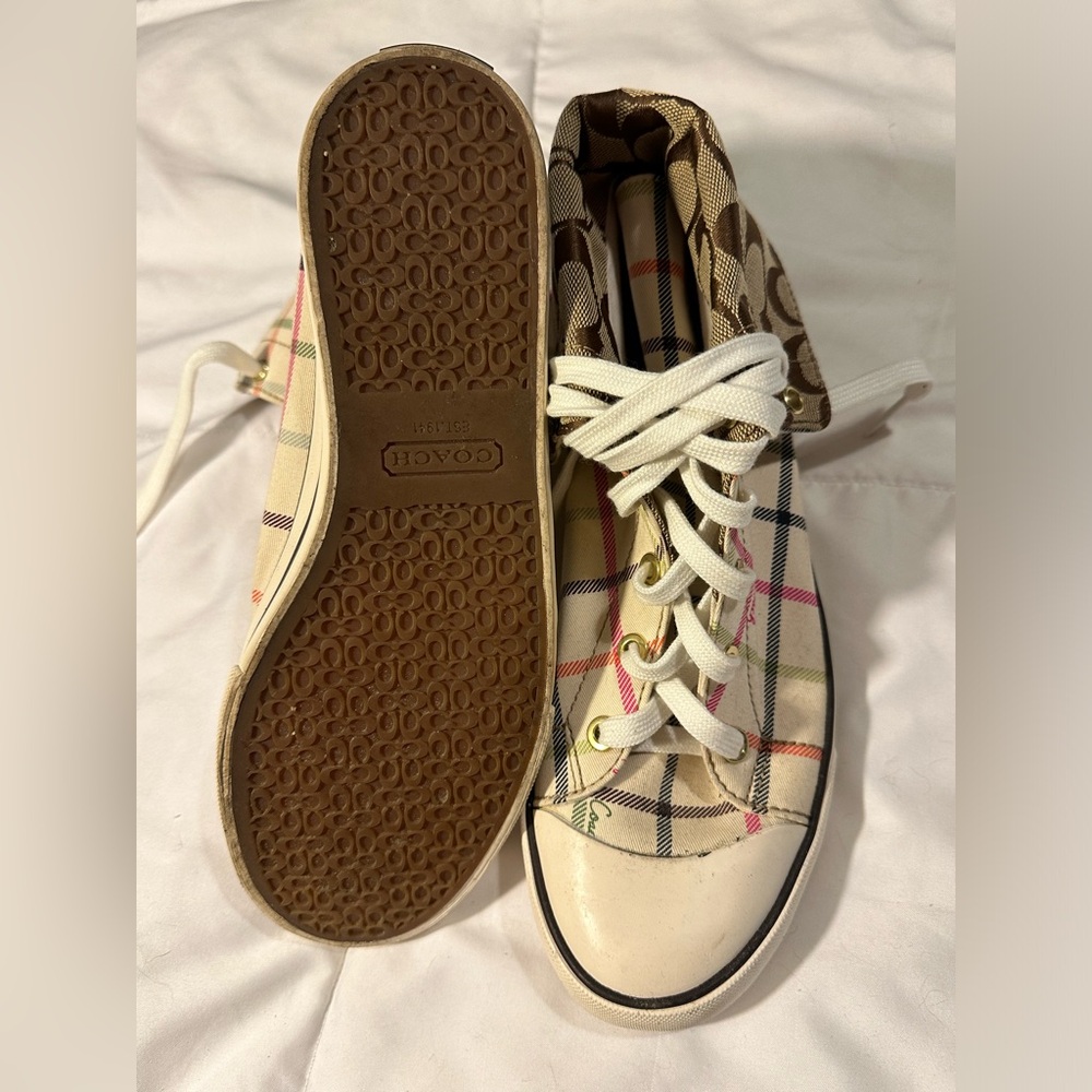 High top Coach chucks purchased in 2008. I don’t think I ever wore them. - Picture 2 of 3